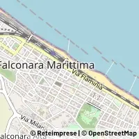 Karte Falconara Marittima