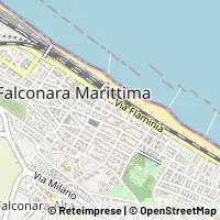 Hartă Falconara Marittima