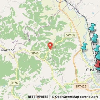 Mappa Via Coianese, 50051 Castelfiorentino FI, Italia (4.256)