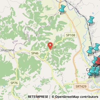Mappa Via Coianese, 50051 Castelfiorentino FI, Italia (4.20429)