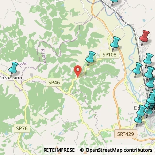 Mappa Via Coianese, 50051 Castelfiorentino FI, Italia (3.995)