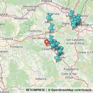 Mappa Via Coianese, 50051 Castelfiorentino FI, Italia (16.27118)