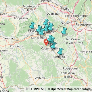 Mappa Via Coianese, 50051 Castelfiorentino FI, Italia (10.04923)