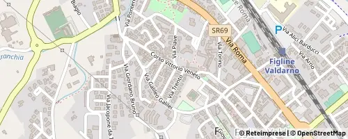 Mappa Figline Valdarno