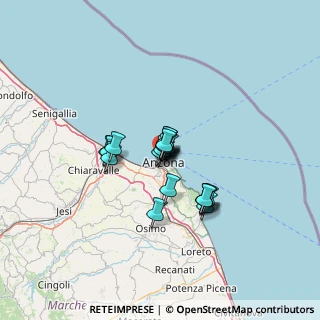 Mappa Dorica Port Services, 60121 Ancona AN, Italia (7.9665)