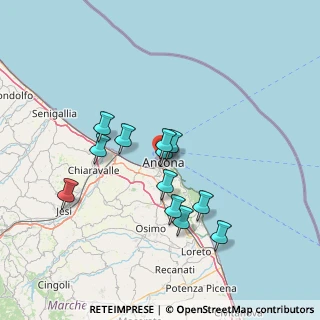 Mappa Dorica Port Services, 60121 Ancona AN, Italia (12.25333)