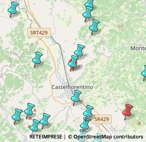 Mappa Limite Sull'arno, 50051 Castelfiorentino FI, Italia (6.4395)