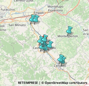 Mappa Limite Sull'arno, 50051 Castelfiorentino FI, Italia (5.35909)