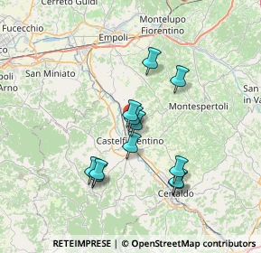 Mappa Limite Sull'arno, 50051 Castelfiorentino FI, Italia (6.27917)