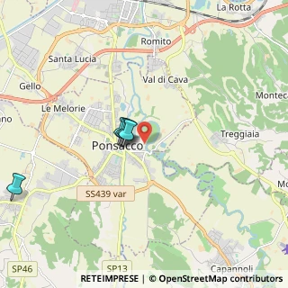Mappa Via Sant'Andrea, 56038 Ponsacco PI, Italia (3.61286)
