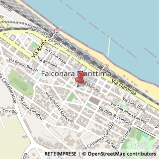 Mappa Via Giacomo Leopardi, 45, 60015 Falconara Marittima, Ancona (Marche)