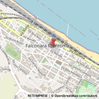 Mappa Via IV Novembre, 8, 60015 Falconara Marittima, Ancona (Marche)