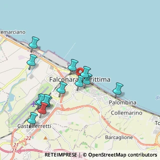 Mappa Via IV Novembre, 60015 Falconara Marittima AN, Italia (2.10357)