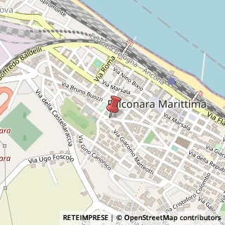 Mappa Via Giacomo Matteotti, 10, 60015 Falconara Marittima, Ancona (Marche)
