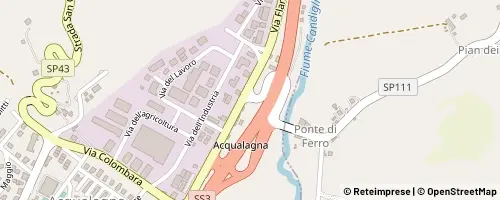 Mappa Acqualagna