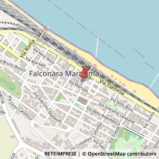 Mappa Via Nino Bixio, 82, 60015 Falconara Marittima, Ancona (Marche)