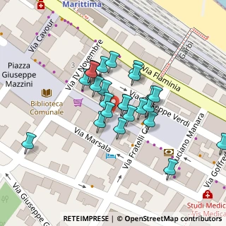 Mappa Via Giuseppe Verdi, 60015 Falconara Marittima AN, Italia (0.01154)