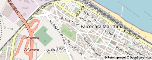 Mappa Falconara Marittima