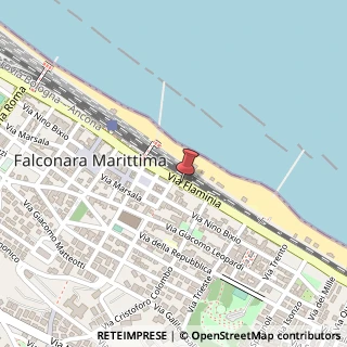 Mappa Via Flaminia, 526, 60015 Falconara Marittima, Ancona (Marche)