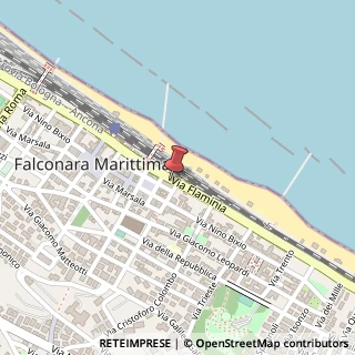Mappa Via Flaminia, 532, 60015 Falconara Marittima, Ancona (Marche)