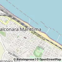 Map Falconara Marittima