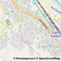 地图 Figline e Incisa Valdarno