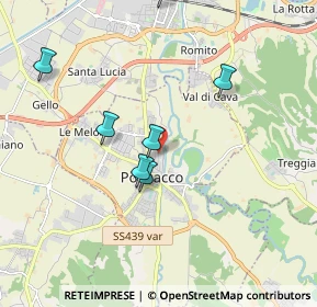 Mappa Via Silvio Pellico, 56038 Ponsacco PI, Italia (3.3825)
