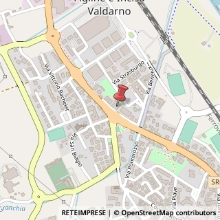 Mappa Via Roma, 160, 50063 Figline e Incisa Valdarno, Firenze (Toscana)
