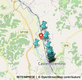 Mappa Via Sibilla Aleramo, 50051 Castelfiorentino FI, Italia (1.726)