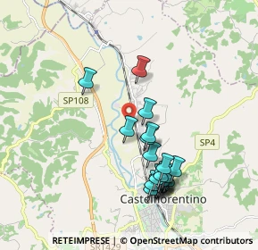 Mappa Via Sibilla Aleramo, 50051 Castelfiorentino FI, Italia (1.8895)