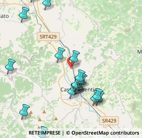 Mappa Via Sibilla Aleramo, 50051 Castelfiorentino FI, Italia (4.7235)