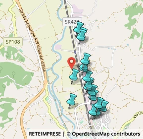 Mappa Via Sibilla Aleramo, 50051 Castelfiorentino FI, Italia (0.9495)
