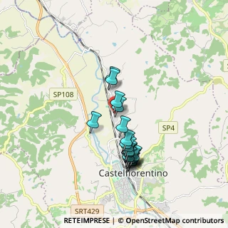 Mappa Via a Cerbioni num, 50051 Castelfiorentino FI, Italia (1.635)