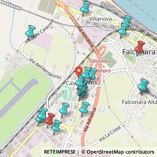 Mappa Via Aeroporto, 60015 Falconara Marittima AN, Italia (0.616)