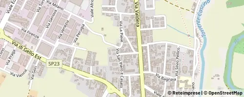 Mappa Ponsacco