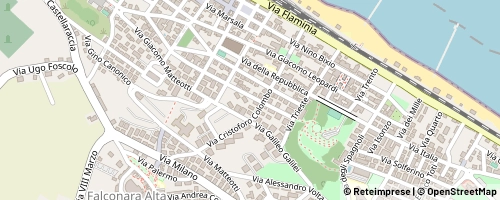 Mappa Falconara Marittima