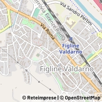 नक्शा Figline e Incisa Valdarno