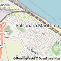 Karte Falconara Marittima