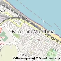 Karte Falconara Marittima