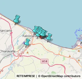 Mappa Via Tito Speri, 60015 Falconara Marittima AN, Italia (1.83)