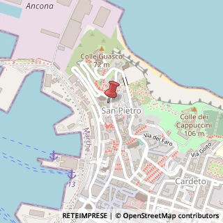 Mappa Via Gabriele Ferretti, 6, 60121 Ancona, Ancona (Marche)