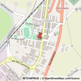Mappa Via dello Stadio, 40, 60015 Falconara Marittima, Ancona (Marche)