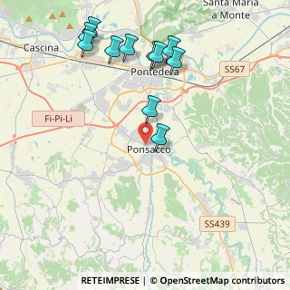 Mappa , 56038 Ponsacco PI, Italia (4.70182)