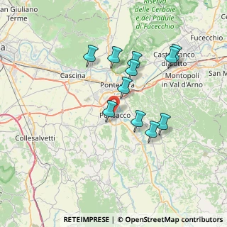 Mappa , 56038 Ponsacco PI, Italia (6.69909)