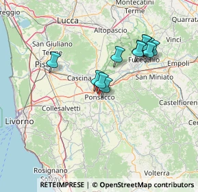 Mappa , 56038 Ponsacco PI, Italia (13.08833)