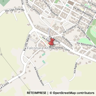 Mappa Via Andrea Costa, 37, 60015 Falconara Marittima, Ancona (Marche)