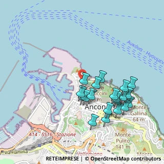 Mappa Via Birarelli Giuseppe, 60121 Ancona AN, Italia (0.9895)