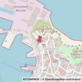 Mappa Lungo Mare Vanvitelli Luigi, 68, 60121 Ancona, Italia, 60121 Ancona, Ancona (Marche)