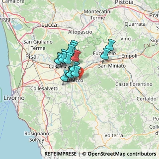 Mappa Via della Salita, 56025 Pontedera PI, Italia (8.79412)