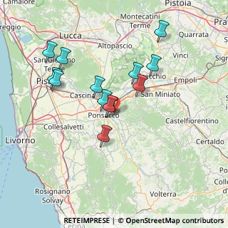 Mappa Via della Salita, 56025 Pontedera PI, Italia (13.75615)